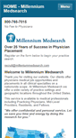 Mobile Screenshot of millenniummedsearch.com